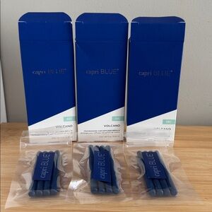 Capri Blue Volcano Diffuser Refills 3pack includes 12 fragrance Reeds